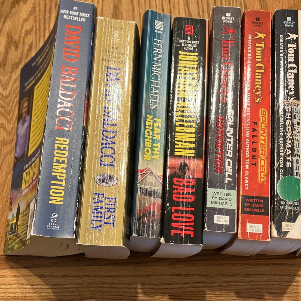 Collection of Thriller Novels